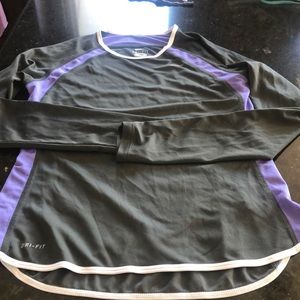 Nike, long sleeve, Drifit, Size S